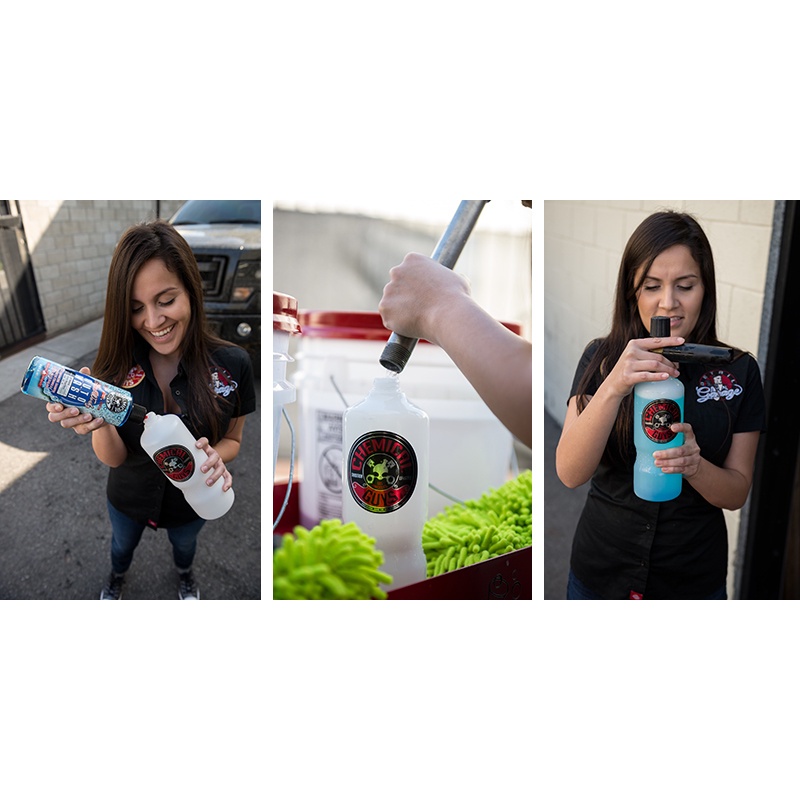 Nước rửa xe SIÊU BÓNG thương hiệu CHEMICAL GUYS GLOSSWORK AUTOWASH & PAINTWORK CLEANSER - Mỹ - Dung tích 473ml