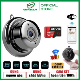 Camera IP WIFI treo tường V380 kèm thẻ 32G