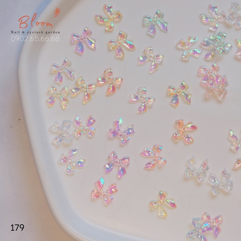 Charm nơ set 50 charm