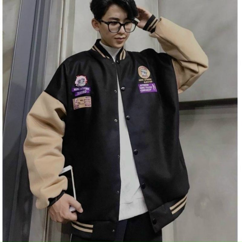 Áo Khoác Nỉ CARDIGAN Nút Bấm In hình cực chất Form Unisex Nam Nữ của SixK Store Unisex