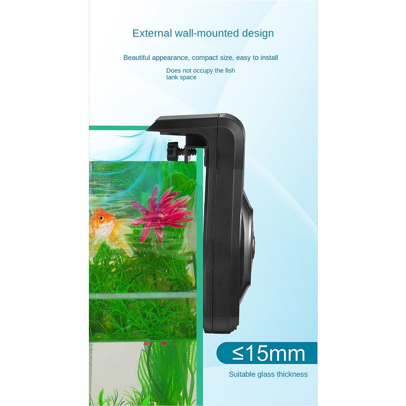 Quạt Làm Mát Bể Cá Cổng usb Yên Tĩnh Có Thể Điều Chỉnh