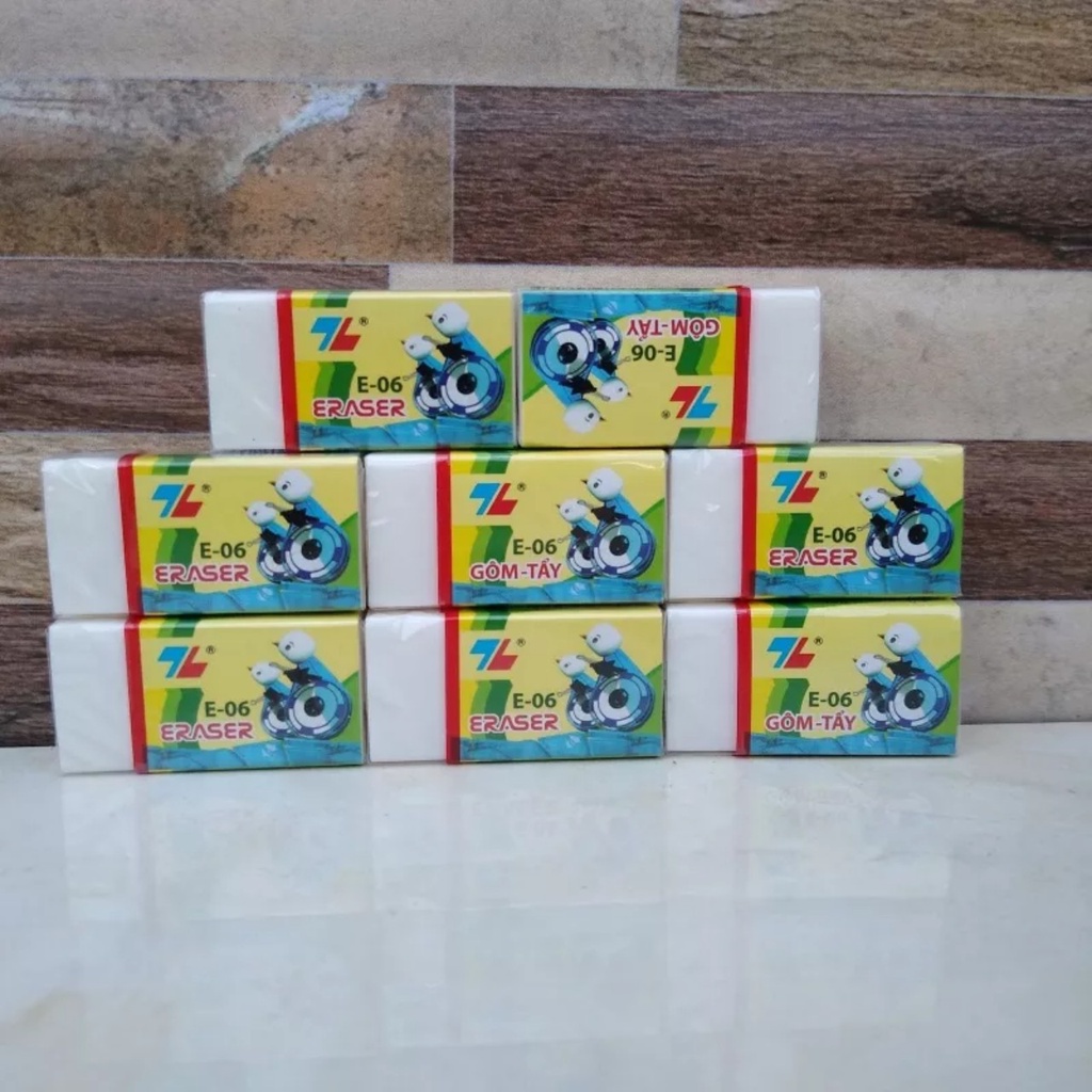Combo 2 tẩy chì Thiên Long E06-E011