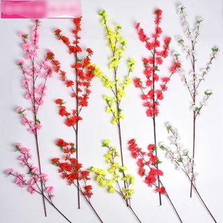 Cành đào cành mai giả trang trí tết hoa tết ht001