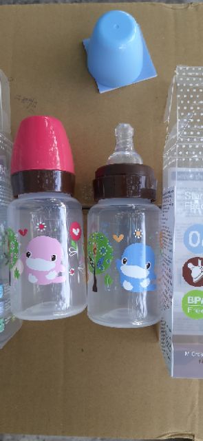 Bình sữa cổ thường nhựa PP kuku ku5927a 140ml