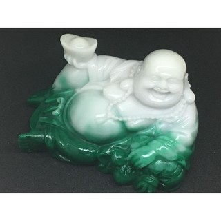 Tượng Phật Di Lặc màu xanh như hình mang lai may mắn, vui vẻ , tài lộc cho mọi người