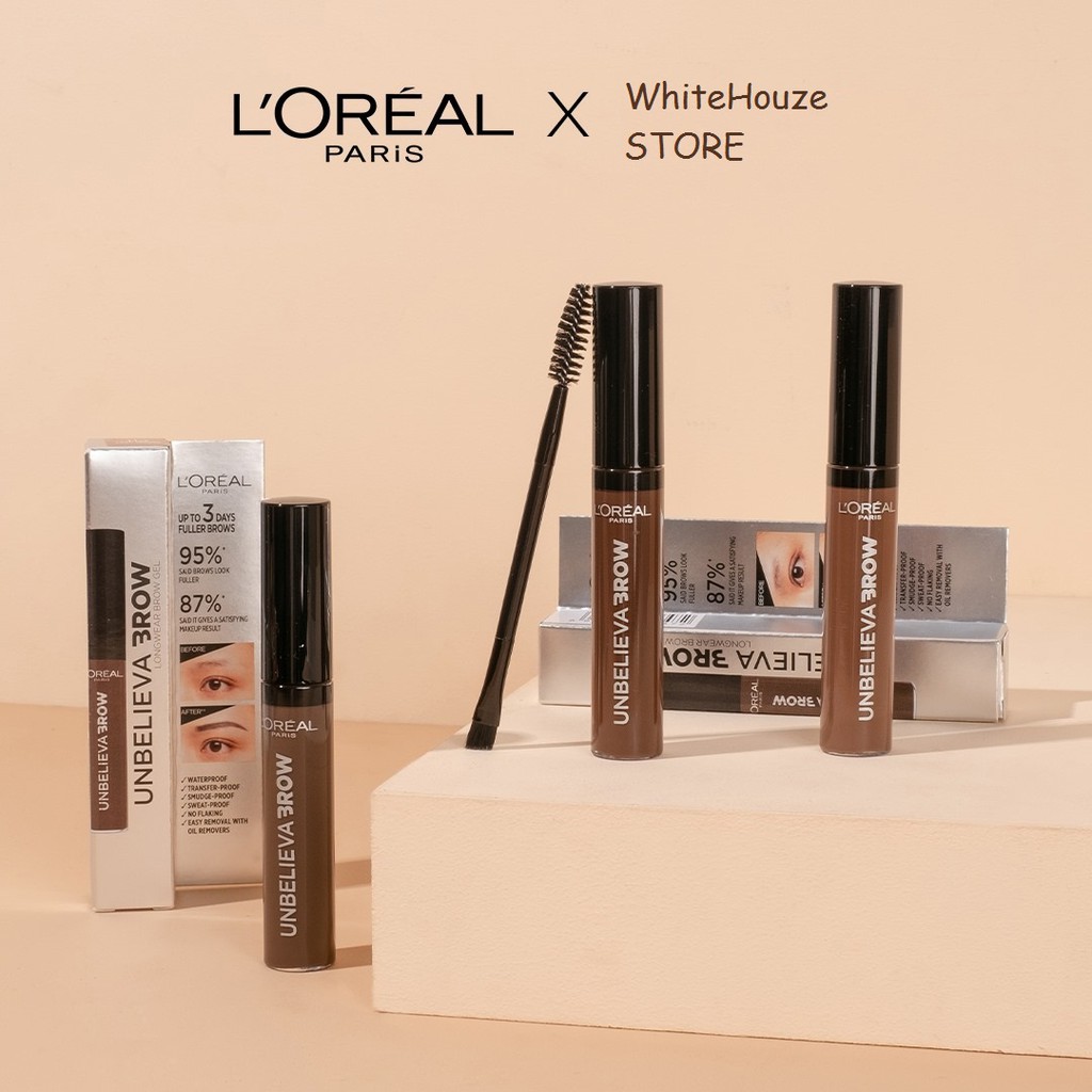 (hàng Mới Về) Gel Kẻ Lông Mày Lâu Trôi Thương Hiệu L 'oreal Paris Unbelievabrow | BigBuy360 - bigbuy360.vn