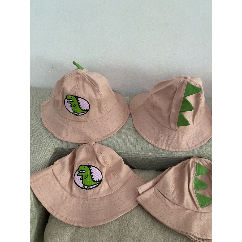 Mũ, Nón cho bé vành tròn hình Cá Sấu ngộ nghĩnh UNISEX, cho bé từ 3 đến 8 tuổi