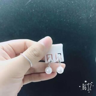 Bông tai bạc dễ thương