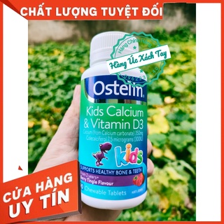 Hàng chính hãng - ostelin canxi khủng long cho bé 90 viên