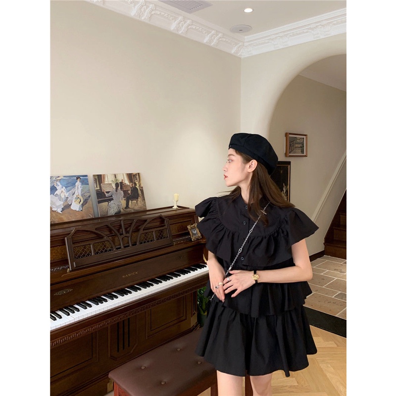 Đầm Tầng Form Rộng Thời Trang Mùa Hè Mới Cho Nữ