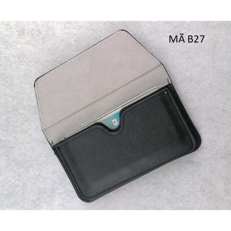 Bao da đựng điện thoại 2 ngăn Mã B27 | BigBuy360 - bigbuy360.vn