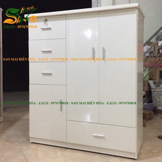 Tủ nhựa dành cho bé - Tặng 1 hình dán siêu ngộ nghĩnh
