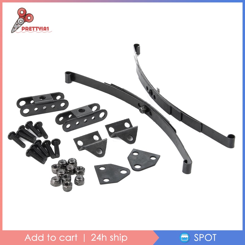 Bộ Phụ Kiện Giảm Xóc Bằng Thép Prettyia1 Cho Xe Điều Khiển D90 1 / 10