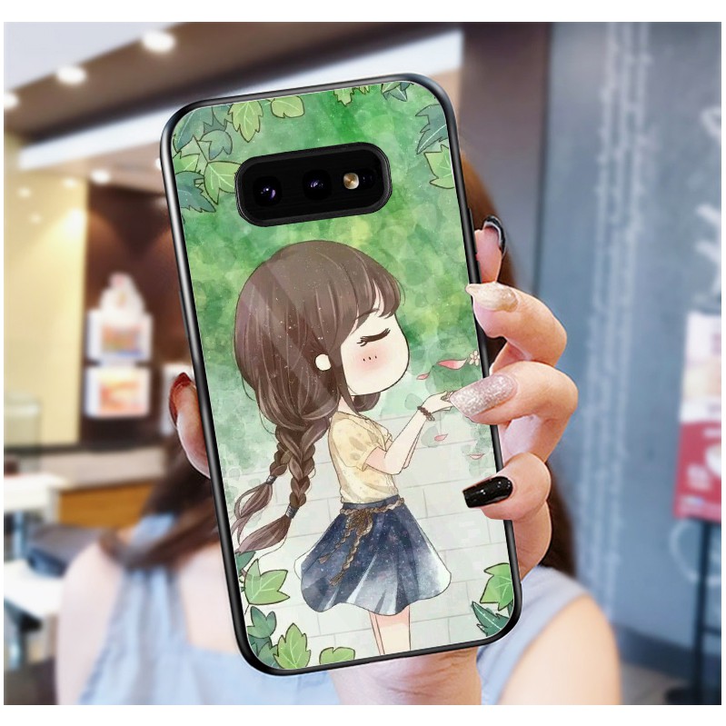 Ốp Lưng SAMSUNG S10 E, S10 PLUS, S10 mặt kính cường lực cao cấp