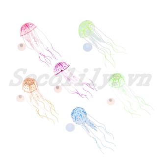 Sứa Biển Giả Phát Sáng Trang Trí Bể Cá