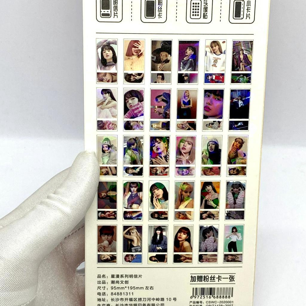 Hộp Postcard Lisa nhóm BLACKPINK dễ thương