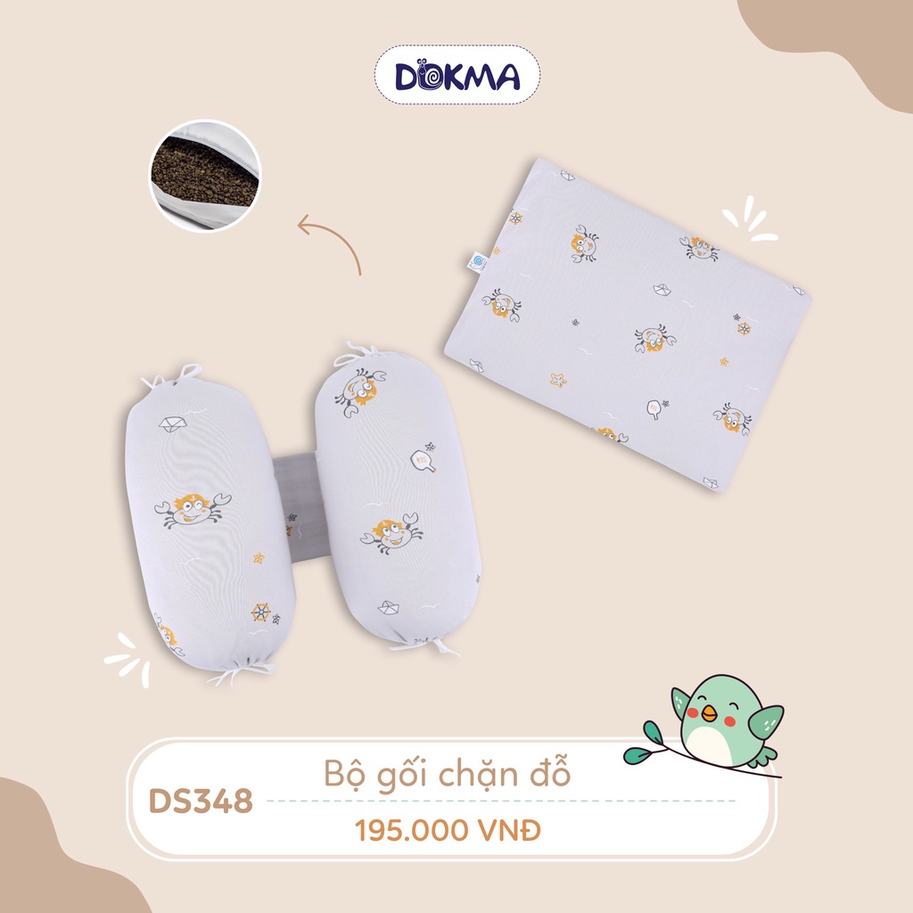 XẢ KHO Gối chặn bông / đỗ cho bé - DOKMA