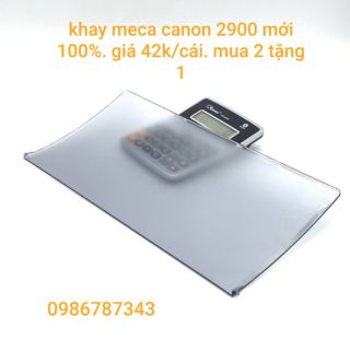 Khay đỡ giấy mica của canon 2900