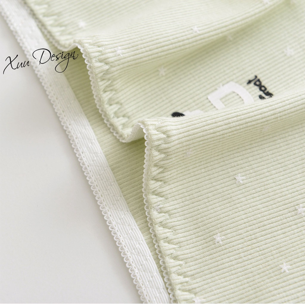 Quần lót nữ cotton cao cấp họa tiết đơn giản hình thú Xuu design QC43 | BigBuy360 - bigbuy360.vn