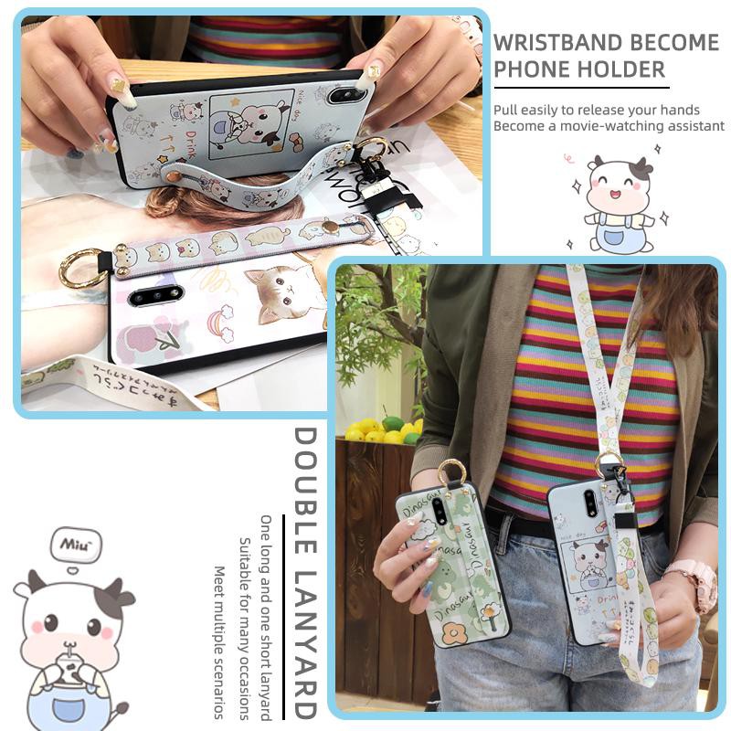 Ốp điện thoại in họa tiết hoạt hình chống bụi thời trang sang trọng cho Nokia 2.3