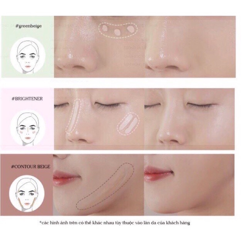 CHE KHUYẾT ĐIỂM THE SAEM COVER PERFECTION TIP CONCEALER