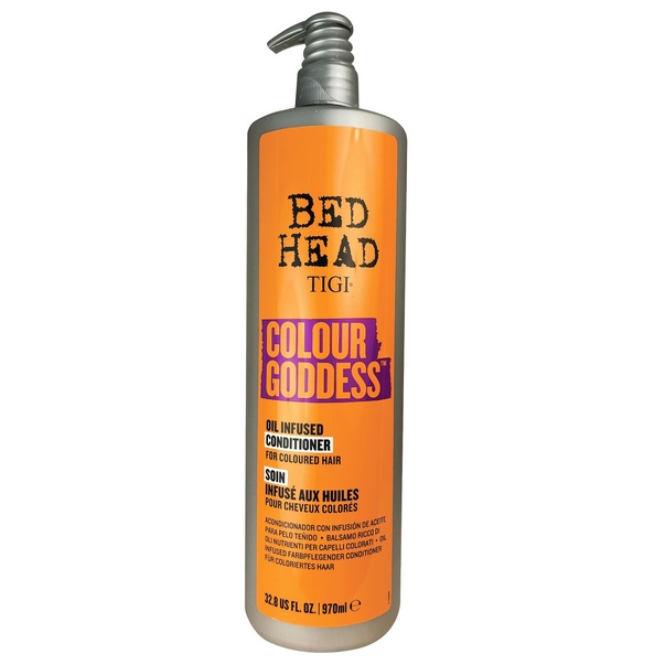 Dầu xả dành cho tóc nhuộm tông ấm Tigi Bed Head Colour Goddess Oil Infused Conditioner 970ml