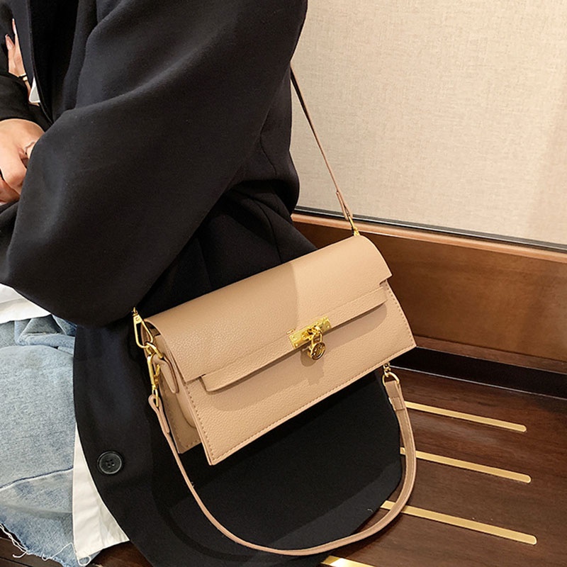 Túi đeo vai IELGY dáng vuông nhỏ thời trang cao cấp cho nữ