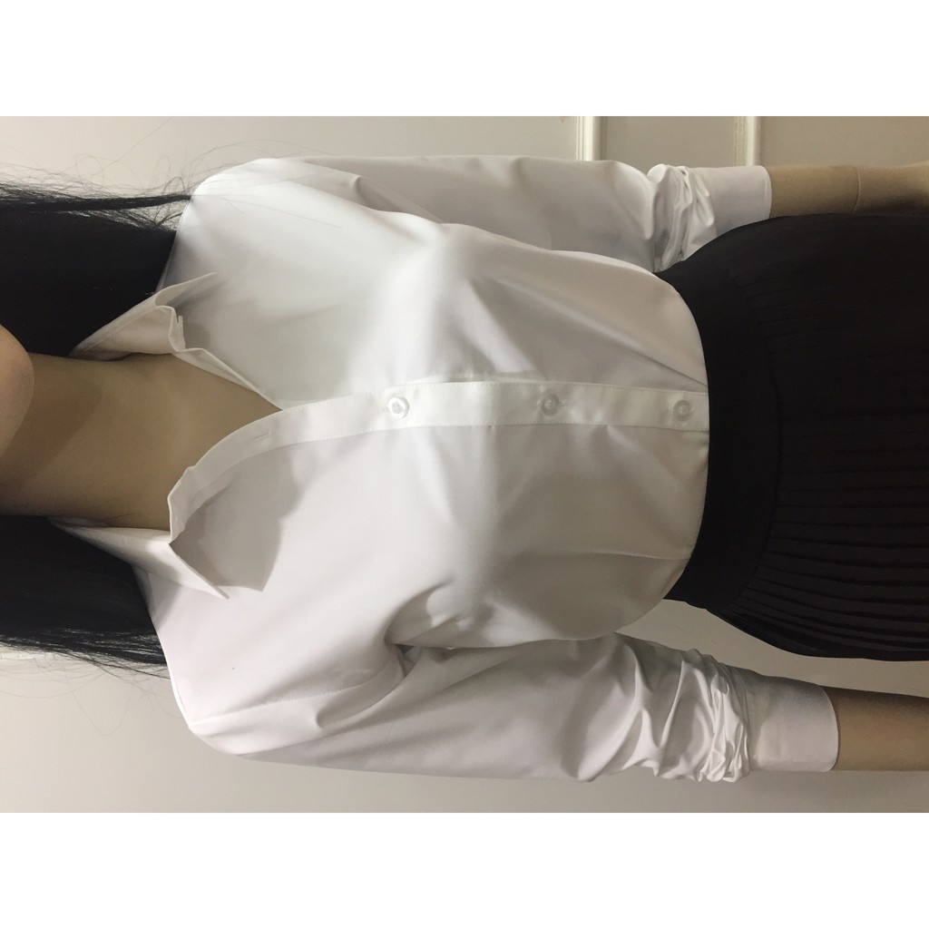 Áo Sơ Mi Trắng Nữ 💖𝑭𝒓𝒆𝒆𝒔𝒉𝒊𝒑💖 Áo trắng nữ dài tay -ngắn tay | BigBuy360 - bigbuy360.vn