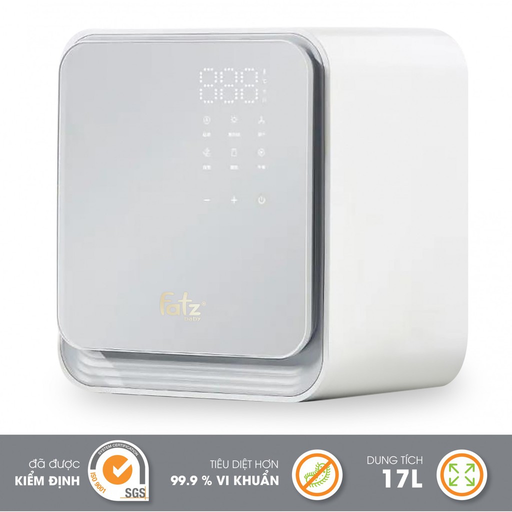 [Mã SKAMA8 giảm 8% đơn 300K] Máy tiệt trùng UVC - LED có chức năng sấy Fatzbaby - KING 1 - FB4722BT - fatz king 1