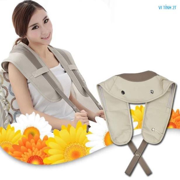 ĐAI MASSAGE ĐẤM BÓP VAI , GÁY , LƯNG , TOÀN THÂN ,NECK MASAGER W-808 CỰC KÌ HIỆU QUẢ