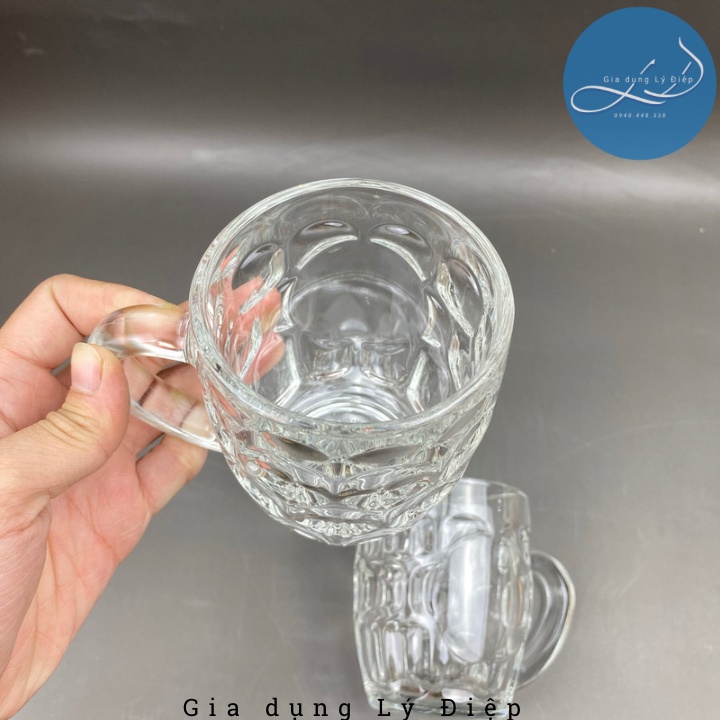 Bộ 6 ly uống bia quai mãng cầu ug 217