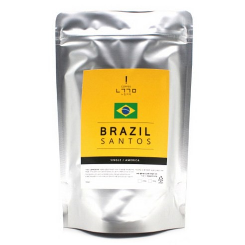 [Siêu phẩm] Cà phê rang xay Brazil Santos 200gr (Mua 2 túi tặng 50gr cacao dark nguyên chất)