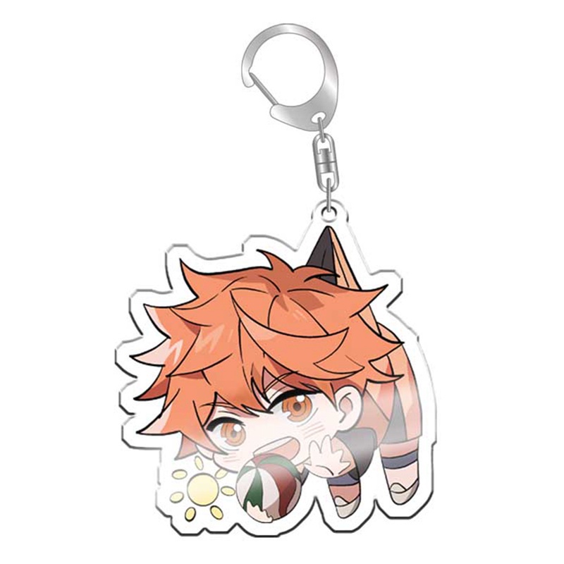 Tmdbyx Móc khóa hình nhân vật hoạt hình Haikyuu dễ thương