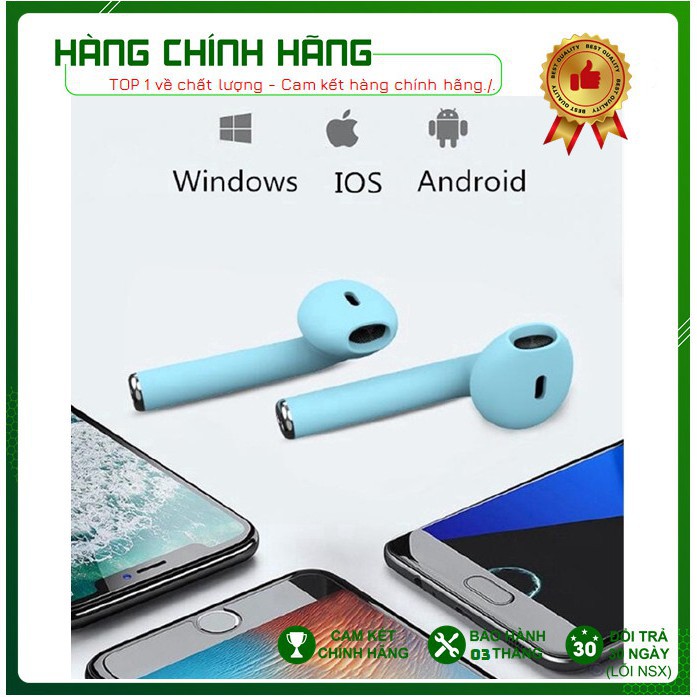 Tai Nghe Bluetooth i12 TWS Bản Full Chức Năng Cảm Biến Vân Tay Bảo Hành 1 đổi 1 trong 30 ngày | BigBuy360 - bigbuy360.vn