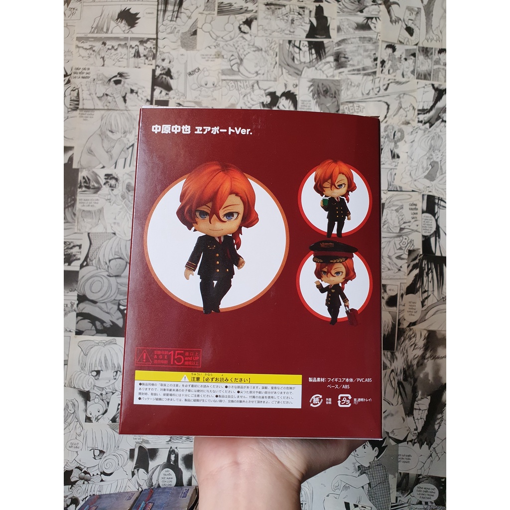 Mô Hình Nendoroid 1415 - Chuuya Nakahara -  Airport Ver - Bungo Stray Dogs