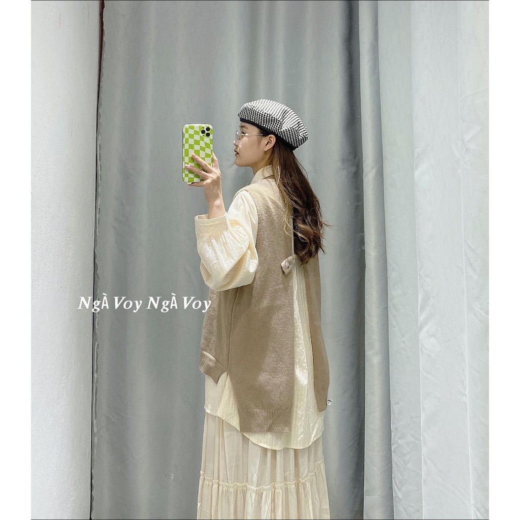 ÁO GHILE LÔNG THỎ KHOÉT LƯNG SIÊU XINH | BigBuy360 - bigbuy360.vn