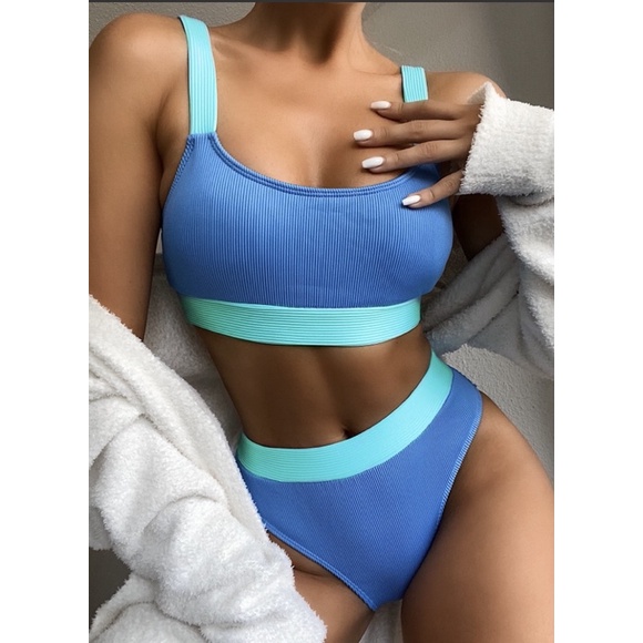BIKINI SỢI GÂN MÀU NEON SIÊU HOT CÓ SẴN