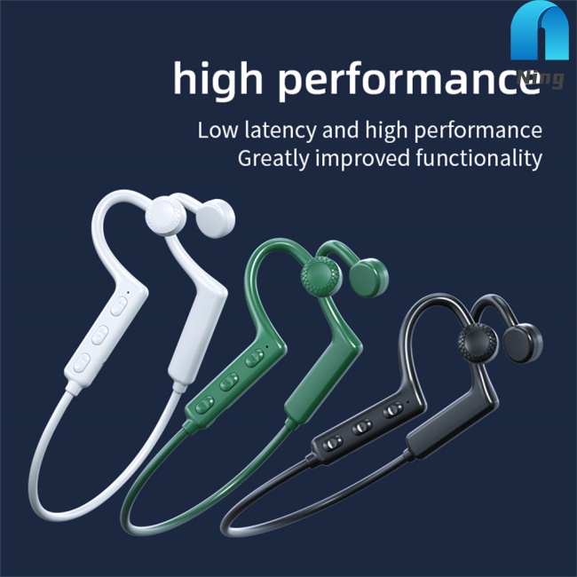 Tai Nghe Bluetooth Ning Ks-19 Truyền Âm Qua Xương Chống Thấm Nước Có Dây Đeo Cổ Tiện Dụng