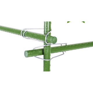 Kẹp sắt nối làm giàn cho ống thép bọc nhựa phi 11mm