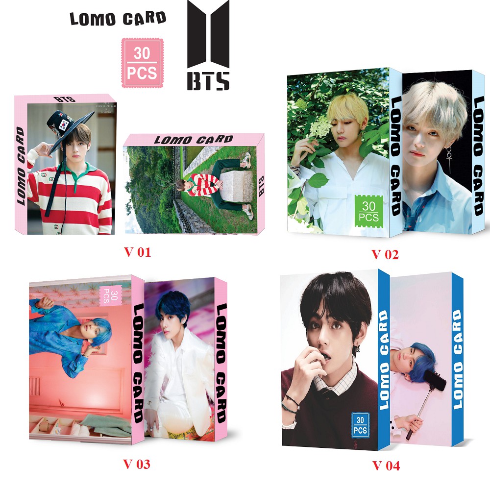 Lomo Card V BTS 30 TẤM SIÊU XINH