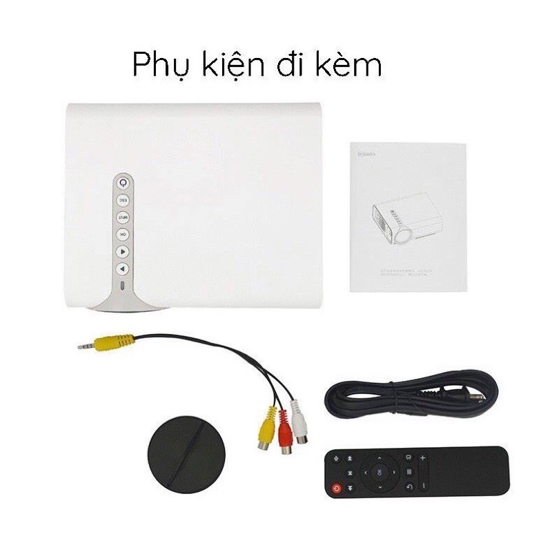Máy chiếu phim YG530 kết nối với điện thoại ver2 ❌Freeship❌Hàng chính hãng LEJIADA 1920x1080p