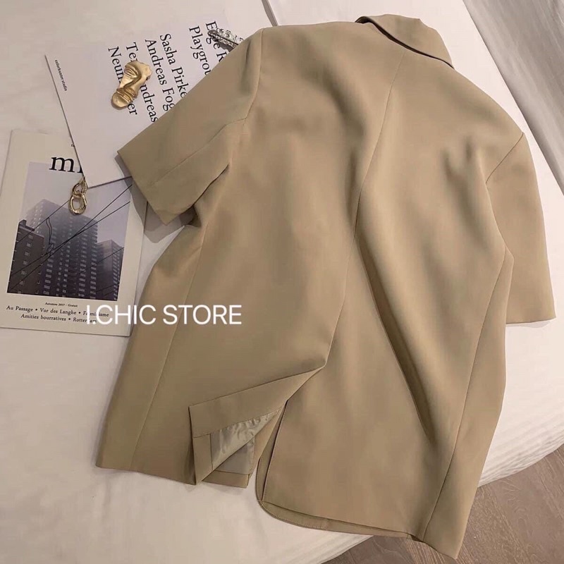 ÁO KHOÁC BLAZER CỘC TAY HÀNG 2 LỚP SIÊU HOT | BigBuy360 - bigbuy360.vn