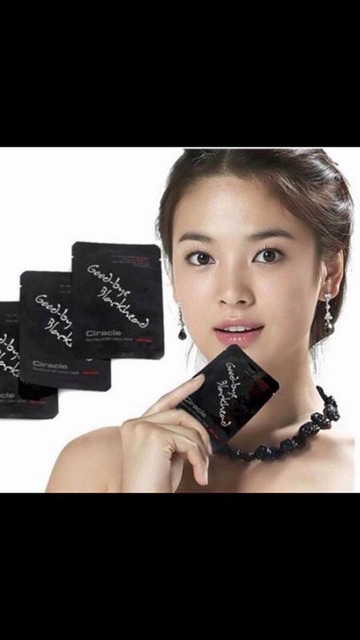 Miếng dán đẩy mụn đầu đen mụn cám Goodbye Black Head Ciracle - Chính hãng