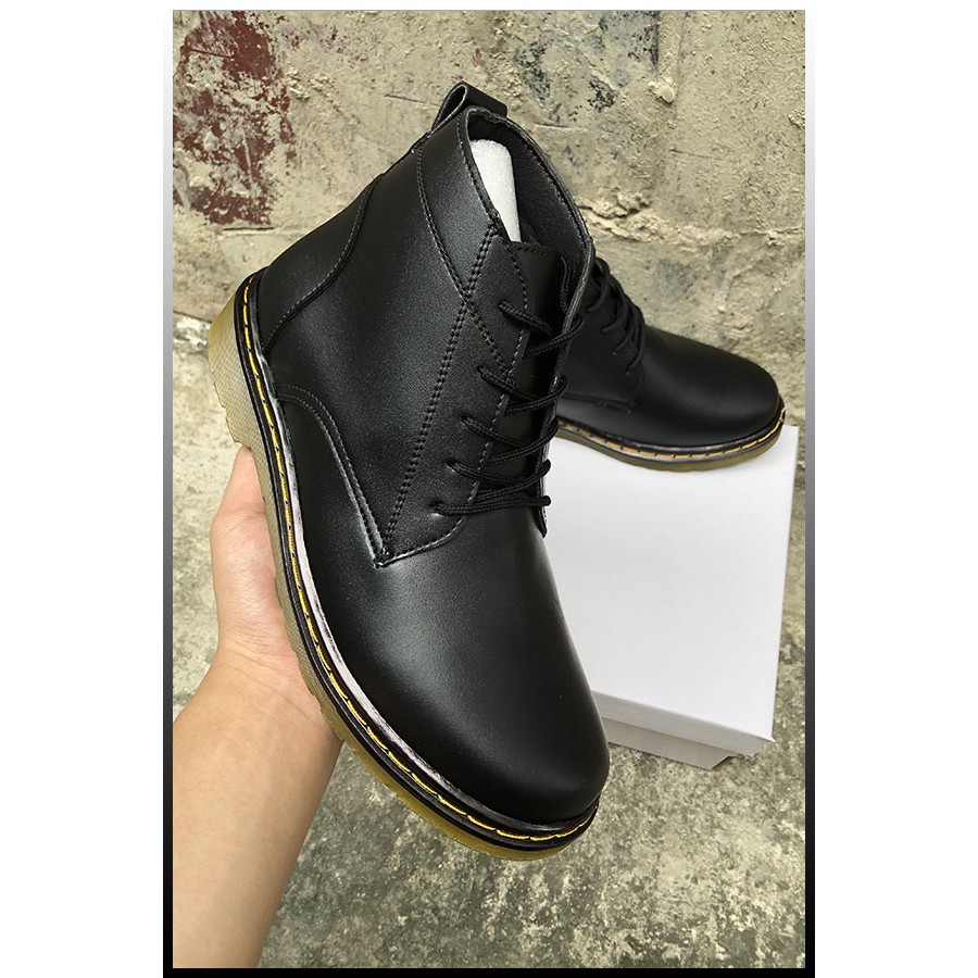 [ Hàng Cao Cấp ] High Dr.Boots Đế Khí Da Bò