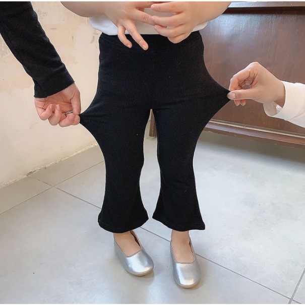 Quần Legging Co Giãn Phong Cách Hàn Quốc Cho Bé Gái Từ 2-9 Tuổi
