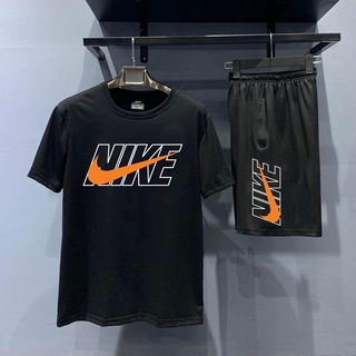 Set đùi thể thao nam nữ NK cam