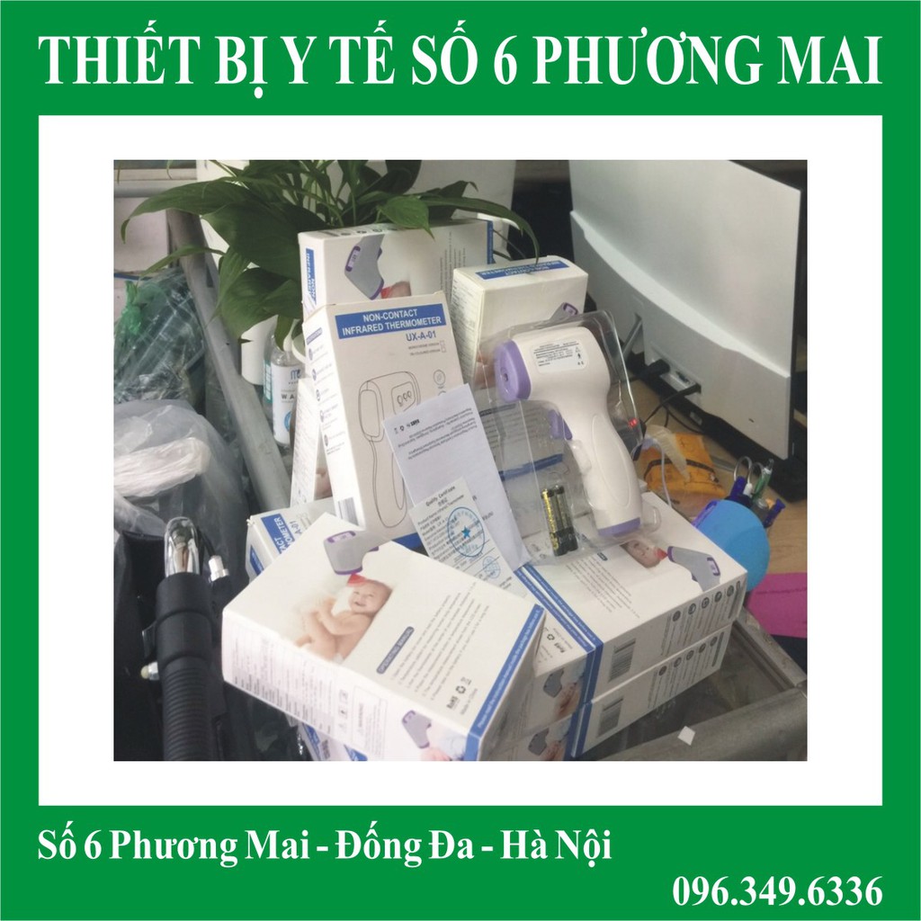 (BH 6 THÁNG) Nhiệt Kế Hồng Ngoại - Đo Trán Chính Xác Trong 1 Giây UX-A-03