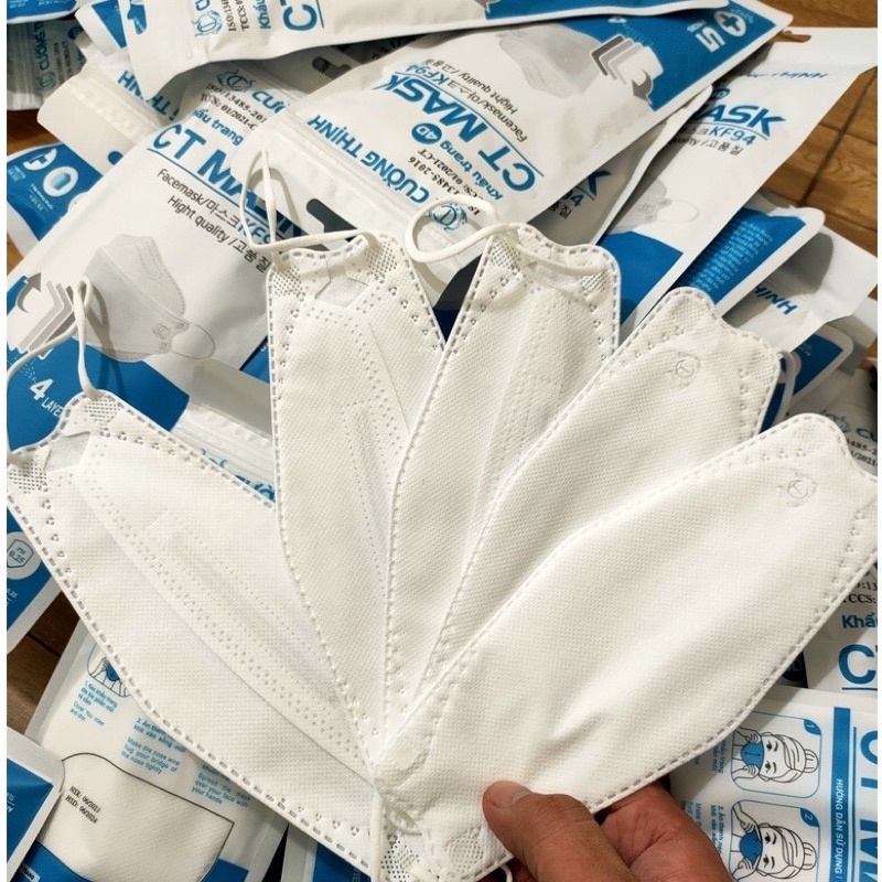 [Khẩu Trang 4D KF94 CT MASK Cường Thịnh kháng khuẩn 4 lớp