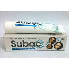 Subac sạch da ngừa mụn su bạc SU BẠC