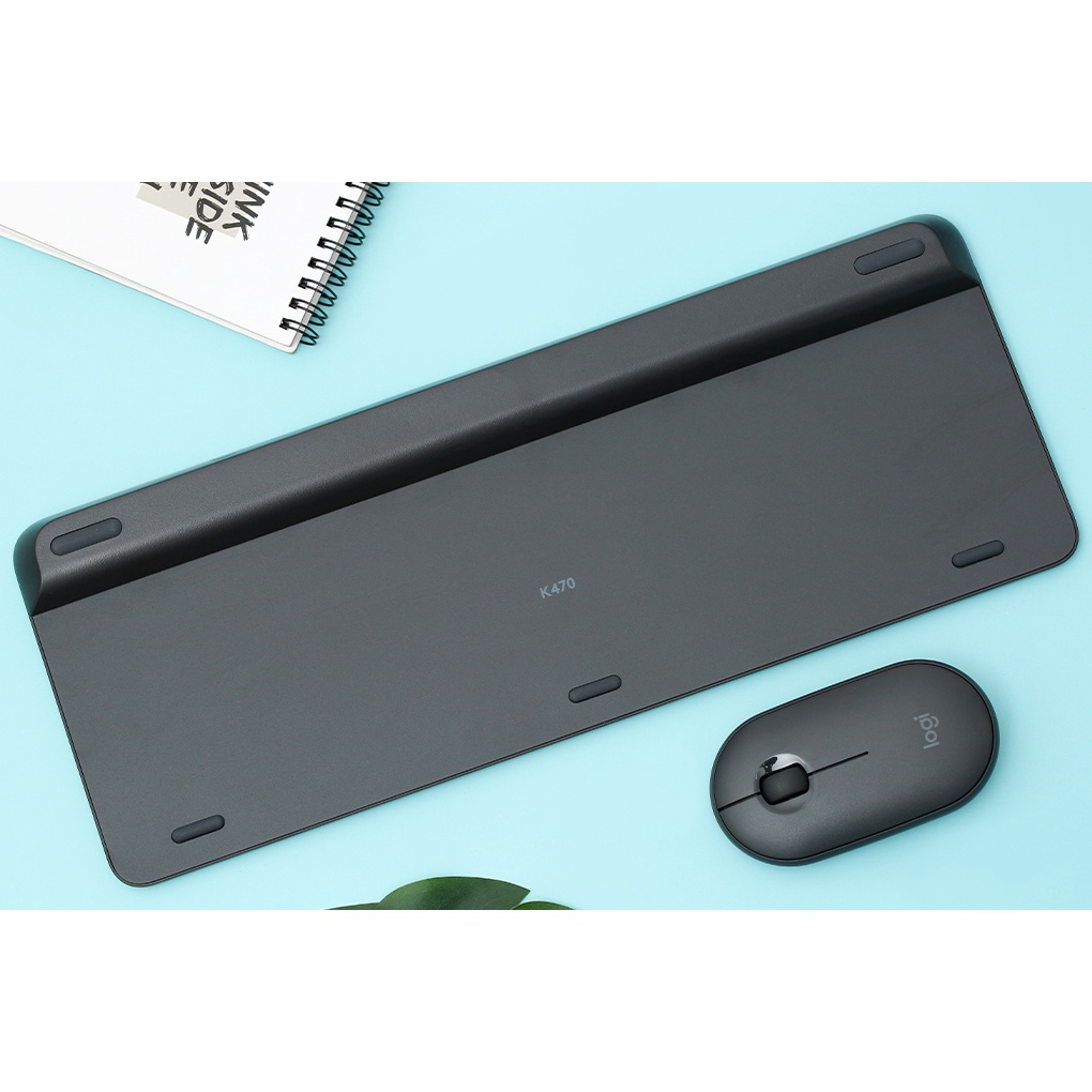 Bộ bàn phím và Chuột không dây Logitech MK470 - HÀNG CHÍNH HÃNG